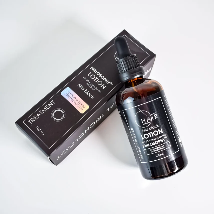 Alfa Block Lotion With 5% Kopyrrol For Him / Лосьон против выпадения волос с 5% Koryrrol для него - фото 2