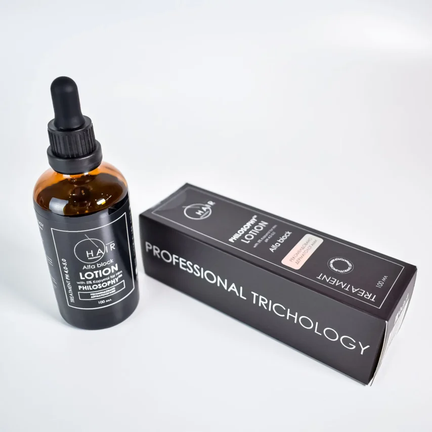 Alfa Block Lotion With 5% Kopyrrol For Him / Лосьон против выпадения волос с 5% Koryrrol для него - фото 2