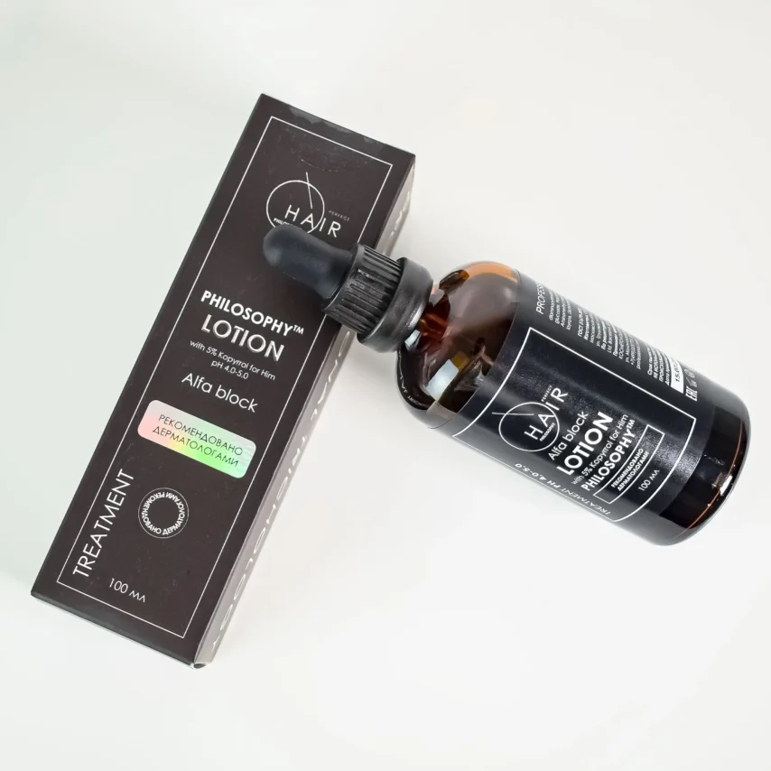 Alfa Block Lotion With 5% Kopyrrol For Him / Лосьон против выпадения волос с 5% Koryrrol для него - фото 2