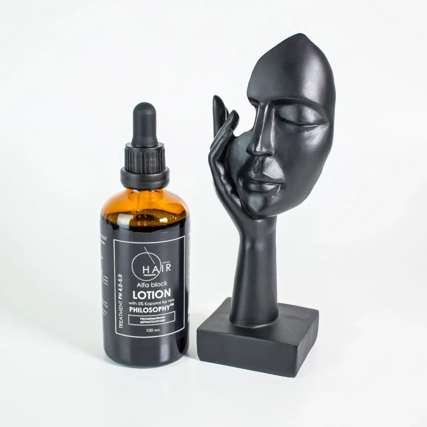 Alfa Block Lotion With 5% Kopyrrol For Him / Лосьон против выпадения волос с 5% Koryrrol для него - фото 2