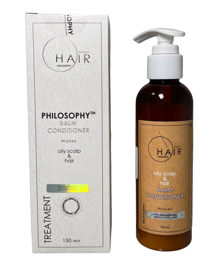 Бальзам – кондиціонер для жирної шкіри голови та волосся / Oily Scalp & Hair Balm Conditioner - фото 1