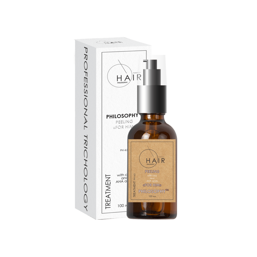 Пилинг с глиной и АНА кислотами «Для Него» 100мл Peeling with clay and AHA acids “For Him” - фото 1