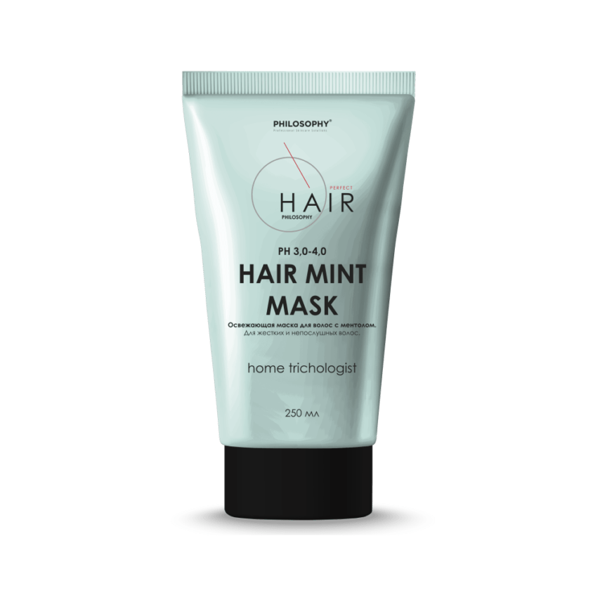 Маска с ментолом освежающая HAIR MINT MASK 250 ml - фото 1